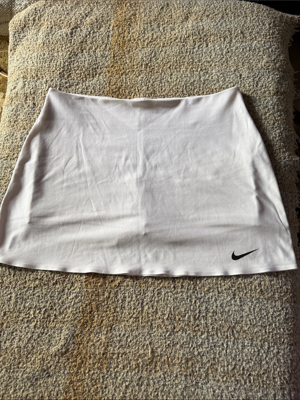 Nike Light Pink Mini Skirt with Black Swoosh